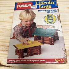 Playskool lincoln logs for sale  Chester