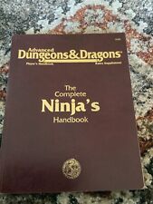 Usado, Advanced Dungeons & Dragons The Complete NINJAS Handbook TSR 2155 Excelente comprar usado  Enviando para Brazil