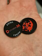 Depeche Mode VIP Lounge Drinks Token Momento Mori Tour for sale  Shipping to South Africa