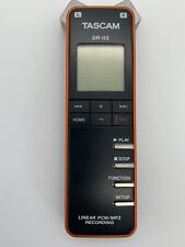Gravador PCM Linear TASCAM DR-03 com Microfone - Testado e Funciona comprar usado  Enviando para Brazil