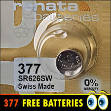 377 watch battery d'occasion  Expédié en Belgium