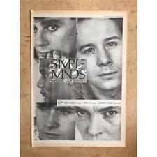 Simple minds upon for sale  CHESTERFIELD