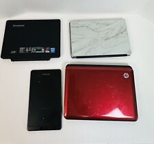 Lote de 4 Tablets Notebooks Lenovo IdeaPad Samsung RCA HP Mini Não Testado Para Peças comprar usado  Enviando para Brazil