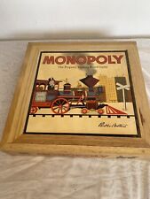 2001 wooden monopoly for sale  NORWICH