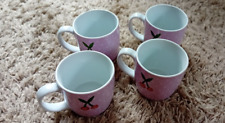 Mugs set pink for sale  EGHAM