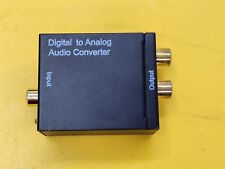 ⭐️⭐️⭐️⭐️⭐️ Adaptador convertidor de audio digital óptico coaxial a analógico RCA L/R, usado segunda mano  Embacar hacia Argentina