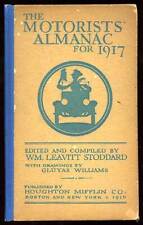 Wm Leavitt STODDARD, Gluyas Williams/Almanaque de los automovilistas para 1917 1a edición 1916 segunda mano  Embacar hacia Argentina