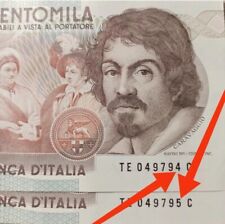 Italia coppia banconote usato  Vieste