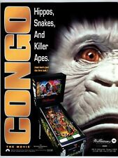 Congo movie pinball for sale  Collingswood