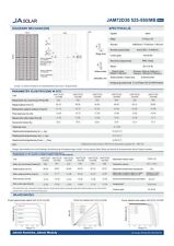 Solarpanel Panele fotowoltaiczne JA SOLAR JAM72D30 540/MB SF, używany na sprzedaż  PL