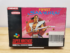 Jogo Nintendo Snes - Primeiro Samurai (encaixotado / na caixa) (Pal) 11722311 comprar usado  Enviando para Brazil