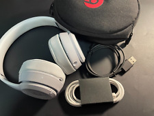Fones de ouvido Beats by Dr. Dre Solo3 sem fio originais MX452LL/A prata acetinada #5 comprar usado  Enviando para Brazil