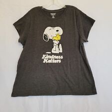 Peanuts Juniors' Size XL Crewneck Graphic Tee Short Sleeve, used for sale  Shipping to South Africa