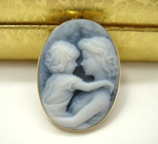 pendant cameo child mother for sale  USA