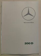 Mercedes benz 200d d'occasion  Expédié en Belgium