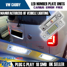 2x Caddy Luz de Placa de Licença LED BRANCO VW JETTA TOURAN GOLF 18 SMD CANBUS comprar usado  Enviando para Brazil