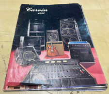Vintage Original 1984 Carvin Catalog 84 Pgs Amps Guitars Basses Consoles for sale  Shipping to South Africa