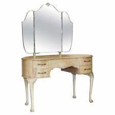 Used, CIRCA 1930'S BLEACHED WALNUT DRESSING TABLE WITH TRI FOLD MIRRORS PART OF SUITE for sale  Shipping to South Africa