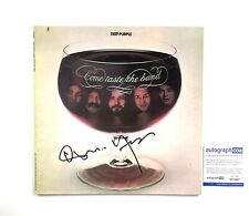 Vinil autografado Deep Purple “Come and Taste the Band” Glenn Hughes certificado de autenticidade ACOA comprar usado  Enviando para Brazil