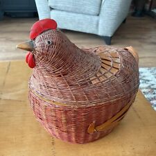 Vintage wicker chicken for sale  SUTTON-IN-ASHFIELD