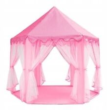 Namiot dziecięcy pałac/zamek do domu lub ogrodu, różowy, używany na sprzedaż  PL