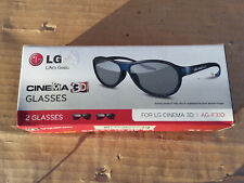 New LG AG-F310 Cinema 3D Glasses (2 Glasses set) for LG Cinema 3D C3 for sale  Shipping to South Africa
