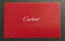Authentic cartier card for sale  Shipping to Ireland