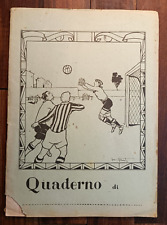 Quaderno calcio originale usato  Italia