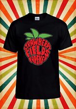 Strawberry Fields Forever Beatles Masculino Feminino Unissex Baseball T Camisa Top 2851 comprar usado  Enviando para Brazil