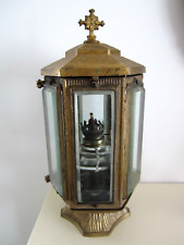 Used, UNUSUAL & RARE VICTORIAN ALTER/CHURCH OIL LAMP & CASKET for sale  Shipping to South Africa
