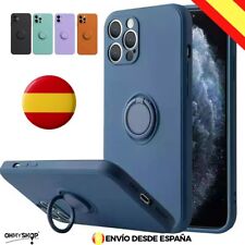 Funda Para Iphone 12 13 14 Pro Max Plus Mini Carcasa Silicona Anillo Giratorio comprar usado  Enviando para Brazil