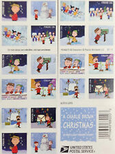 20 selos de Natal de primeira classe Charlie Brown, valor nominal US$ 13,60 comprar usado  Enviando para Brazil