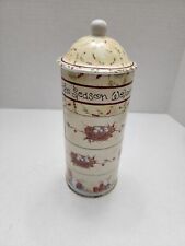 Candle canister tin for sale  Piqua