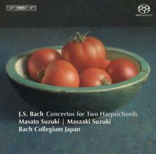 Concertos de Bach para Dois Cravos MASAAAKI & MASATO SUZUKI BIS SACD 2051 ESTADO PERFEITO comprar usado  Enviando para Brazil