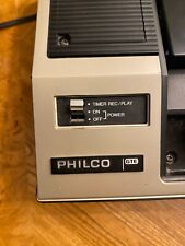Grabadora de cinta de video GTE Philco rara de colección cinta V1010 UHF/VHF/VHS VCR segunda mano  Embacar hacia Argentina