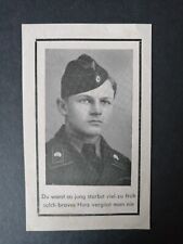 Ww2 german deathcard for sale  BELFAST