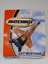 2001 Matchbox SKY BUSTERS Tiger Attack Jet Aircraft avião fundido novo comprar usado  Enviando para Brazil