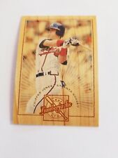 CHIPPER JONES 1996 LEAF LIMITED LUMBERJACKS #4543/5000 WOOD BRAVES #7 for sale  Shipping to South Africa