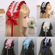 Lolita headband frill for sale  Shipping to Ireland