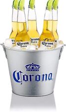 Balde de cerveja gelada de metal galvanizado Corona homem caverna bar praia festa Cerveza comprar usado  Enviando para Brazil