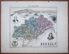 Gravure departement herault d'occasion  Neuville-de-Poitou