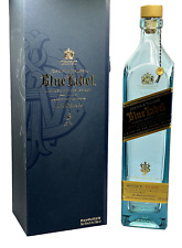 JOHNNIE WALKER Blue Label ESCOCÉS COLECCIONABLE botella (VACÍA) con CAJA - EXCELENTE ESTADO segunda mano  Embacar hacia Argentina