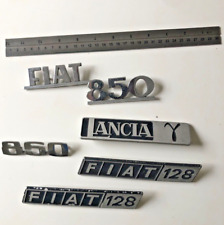 Emblemas Fiat 850 Fiat 128 Lancia Gamma lote de trabalho 6 itens comprar usado  Enviando para Brazil