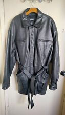 leather coat xl tall mens for sale  Los Angeles