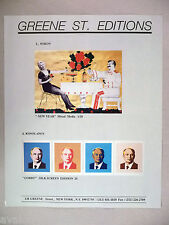 L. Sokov & A. Kosolapov Print - Greene St. Editions PRINT AD - 1991 for sale  Shipping to South Africa