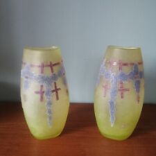 Legras paire vases d'occasion  Chelles