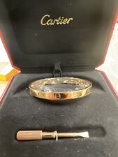 Nuevo Sistema de Tornillos Cartier Love Pulsera Oro Rosa Talla 16, usado segunda mano  Embacar hacia Mexico