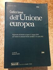 diritto unione europea codice usato  Cagliari