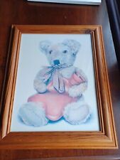 Old bear painting for sale  COLCHESTER