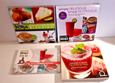 Lote 4 Livros de Culinária Liquidificador Ninja Deliciosas Receitas Nutritivas de Mistura Pulso Nutri, usado comprar usado  Enviando para Brazil